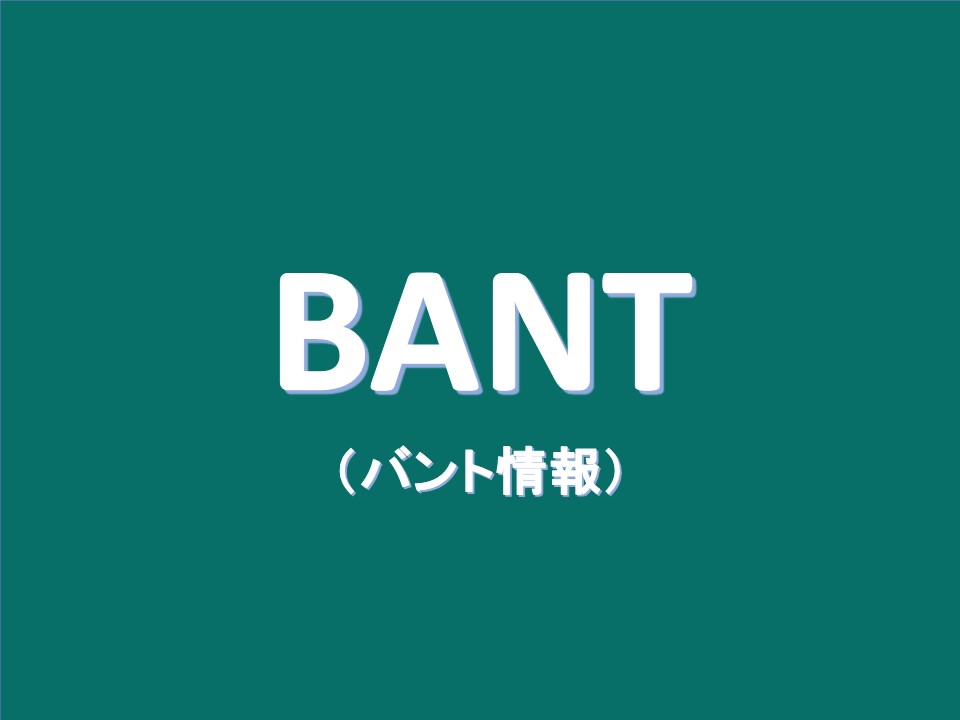 BANTとは？1から徹底解説